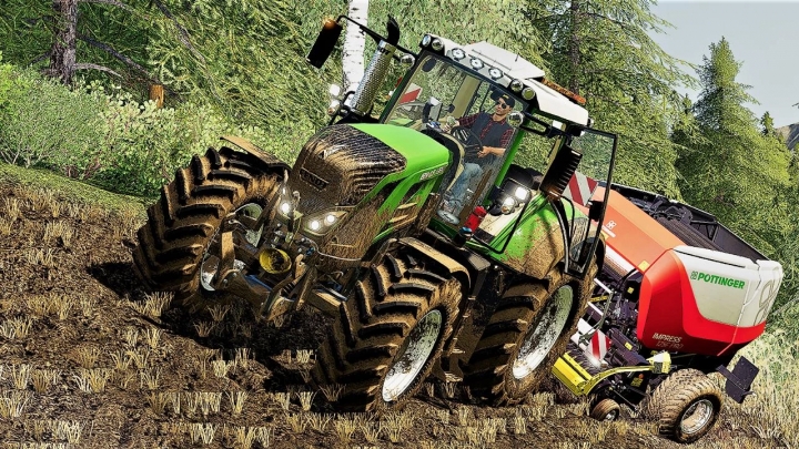 FS19 - Fendt 800 S4 Tractor V1.6.1