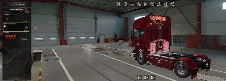 ETS2 - Scania RJL Plate Backlight V1.0 (1.38.x)