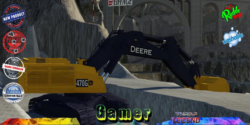 FS19 - Deere 470G Excavator V1.5