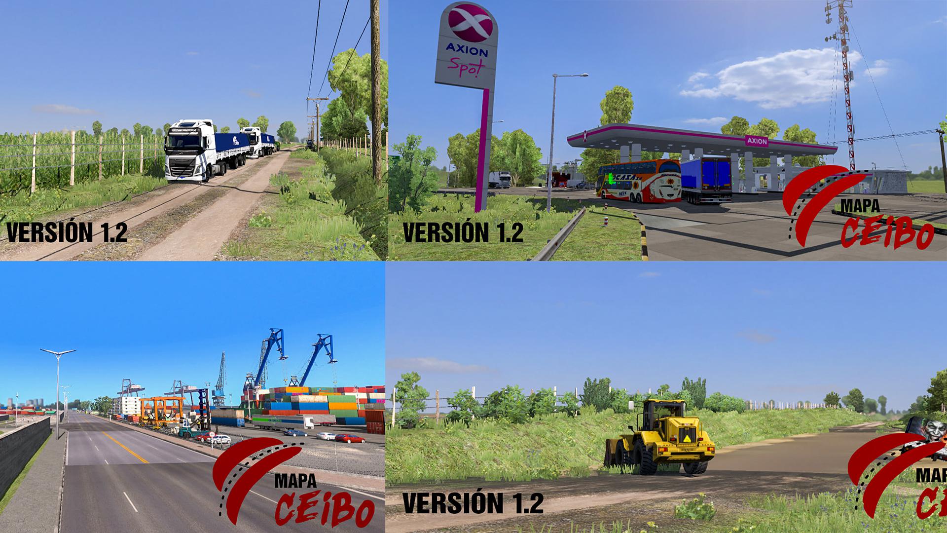 ETS2 - Argentina Map - Ceibo V1.2 (1.38.x)