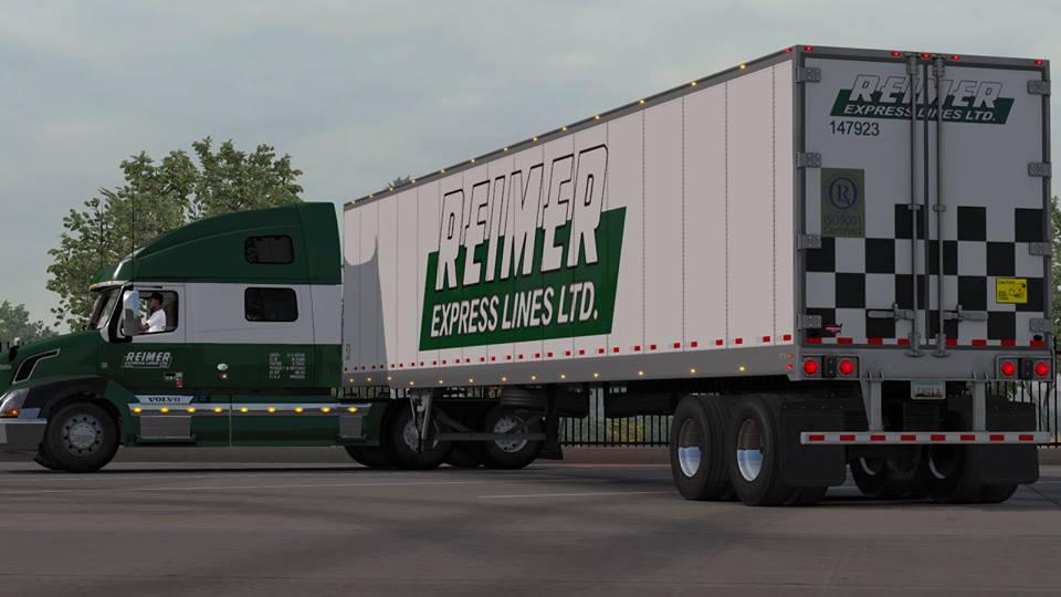 ATS - Example Owned 50 Volvo Vnl Truck Trailer Combo Megapack (1.35.X)