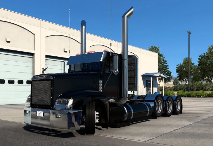 Ats Freightliner Fld Custom Updated 140x American Truck Simulator Modsclub