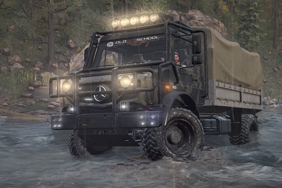 SnowRunner - Mercedes Unimog U4023 V2.0
