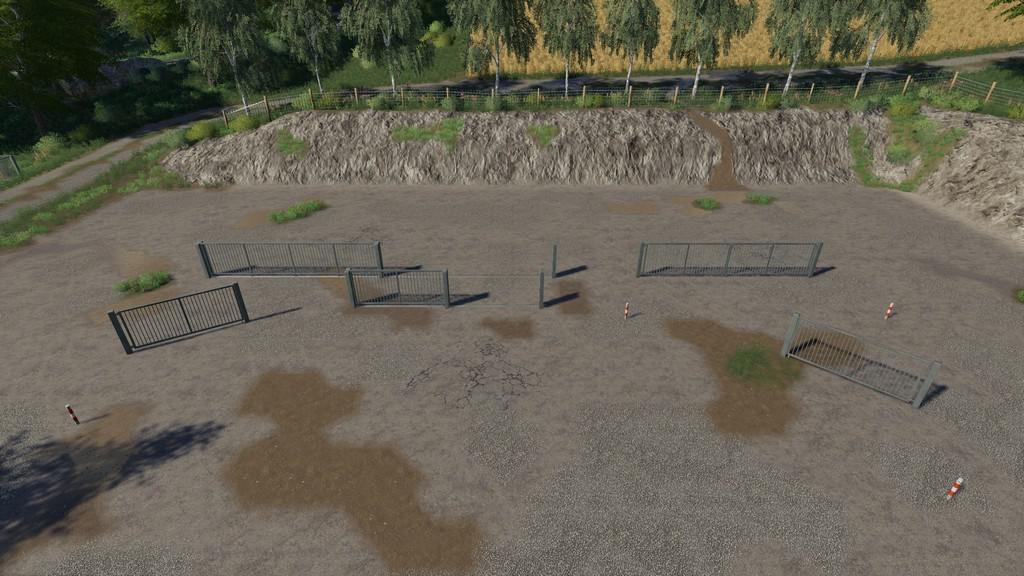 FS19 - Placeable Metal Gates And Fences V2.1