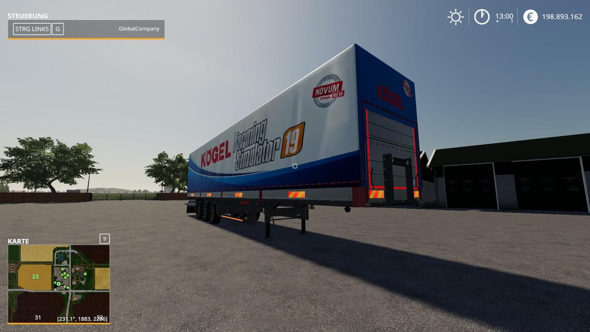 FS19 - Kogel Planenauflieger V1.0
