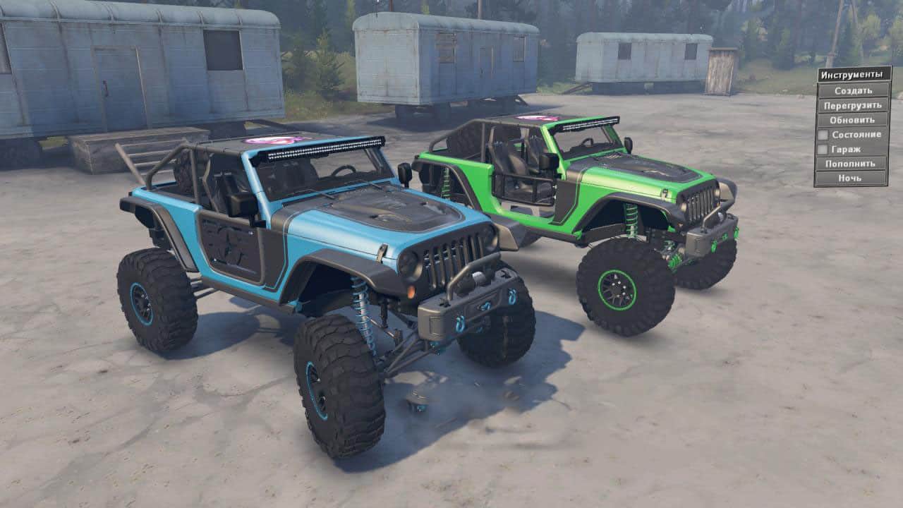 Spintires - 2017 Jeep Trailcat Rebuild V1
