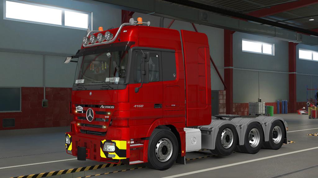 ETS2 - Mercedes-Benz Actros MP2 Truck V1.2 (1.39.x)