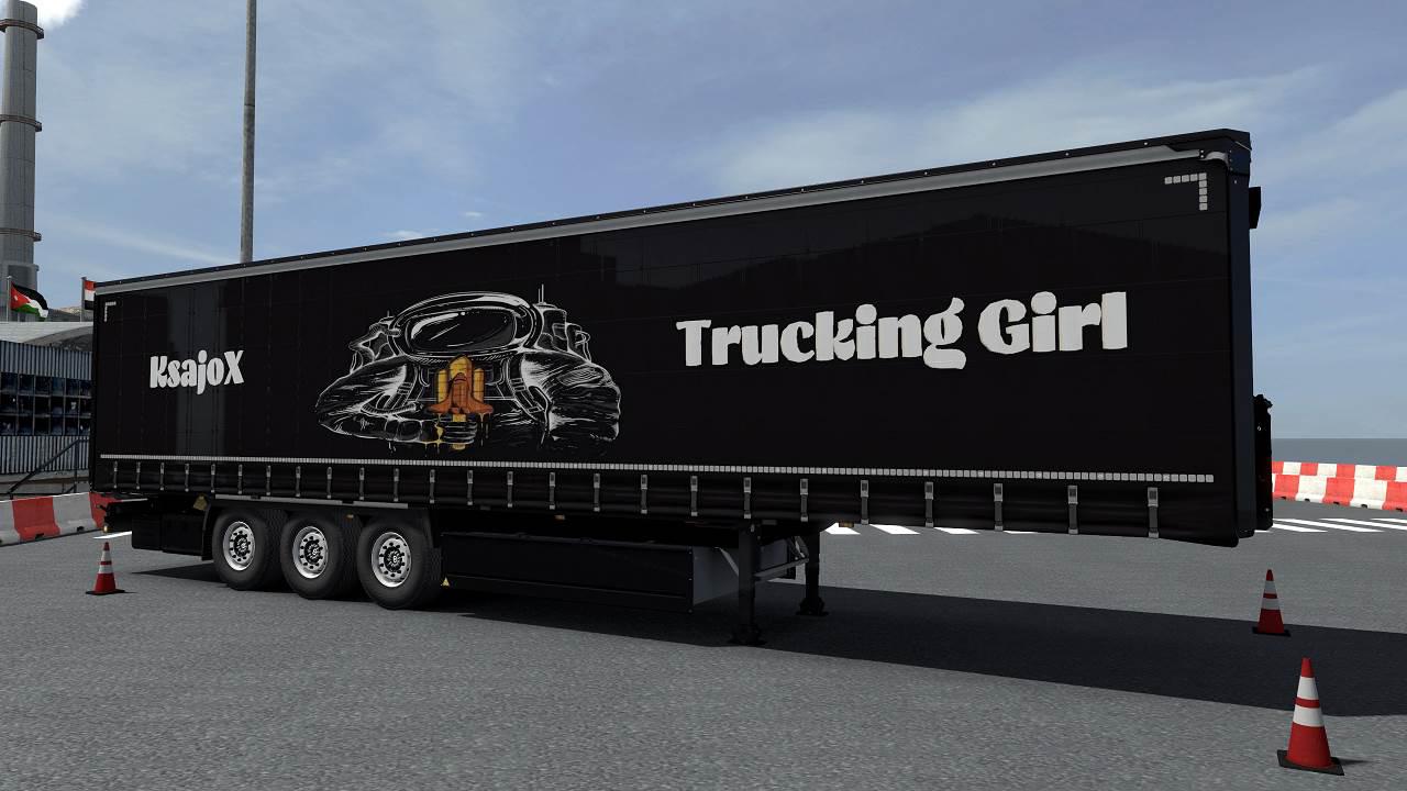 ETS2 - Astronautic KsajoX Style Krone Profiliner V1.0 (1.35.X)