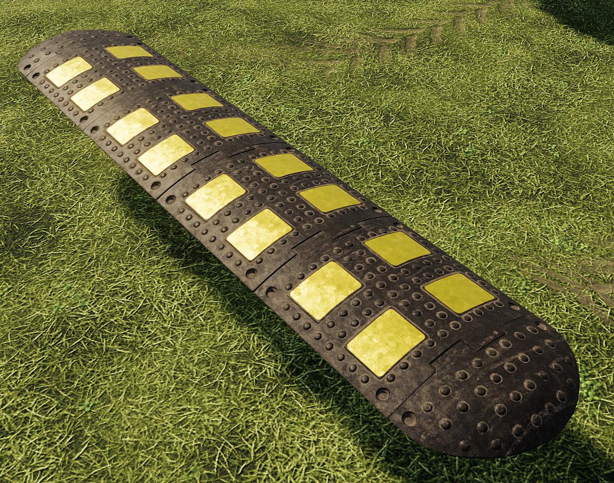FS19 - Speed Bump Prefab V1.0