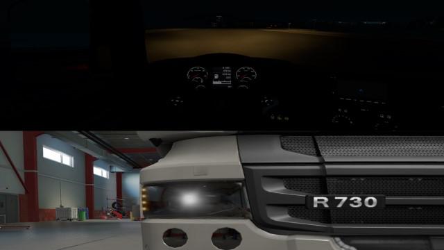 ETS2 - Scania 2009 Realistic Headlights V1.0 (1.39.x)