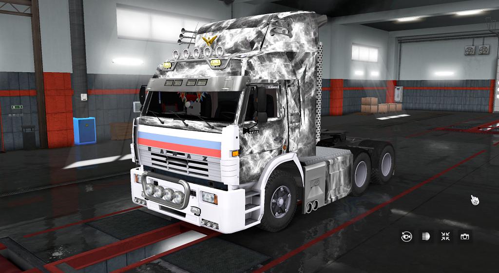 ETS2 - Kamaz 54115 Turbo V8 (1.35.X)