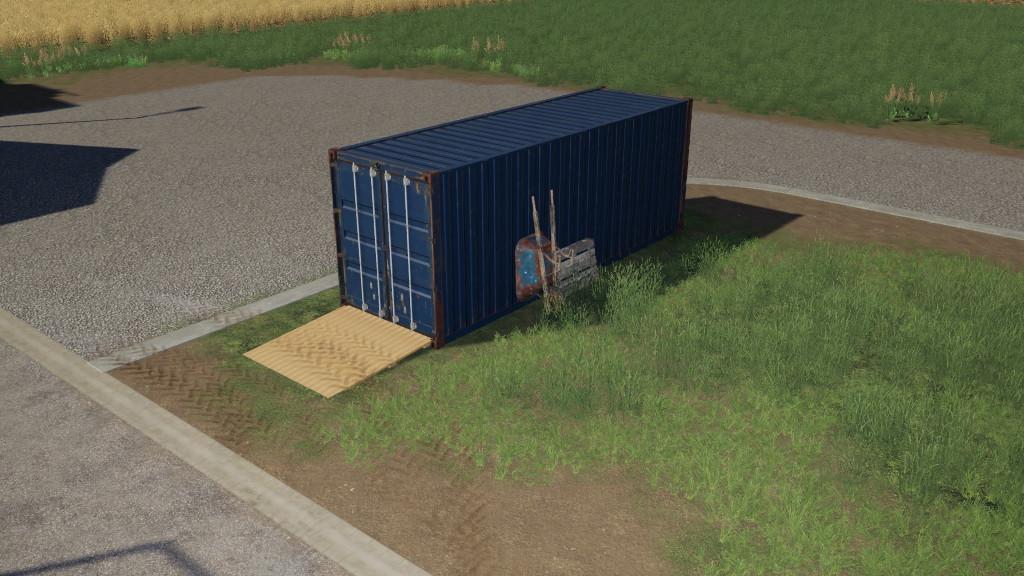 FS19 - Placeable Filling Stations Container V1.0