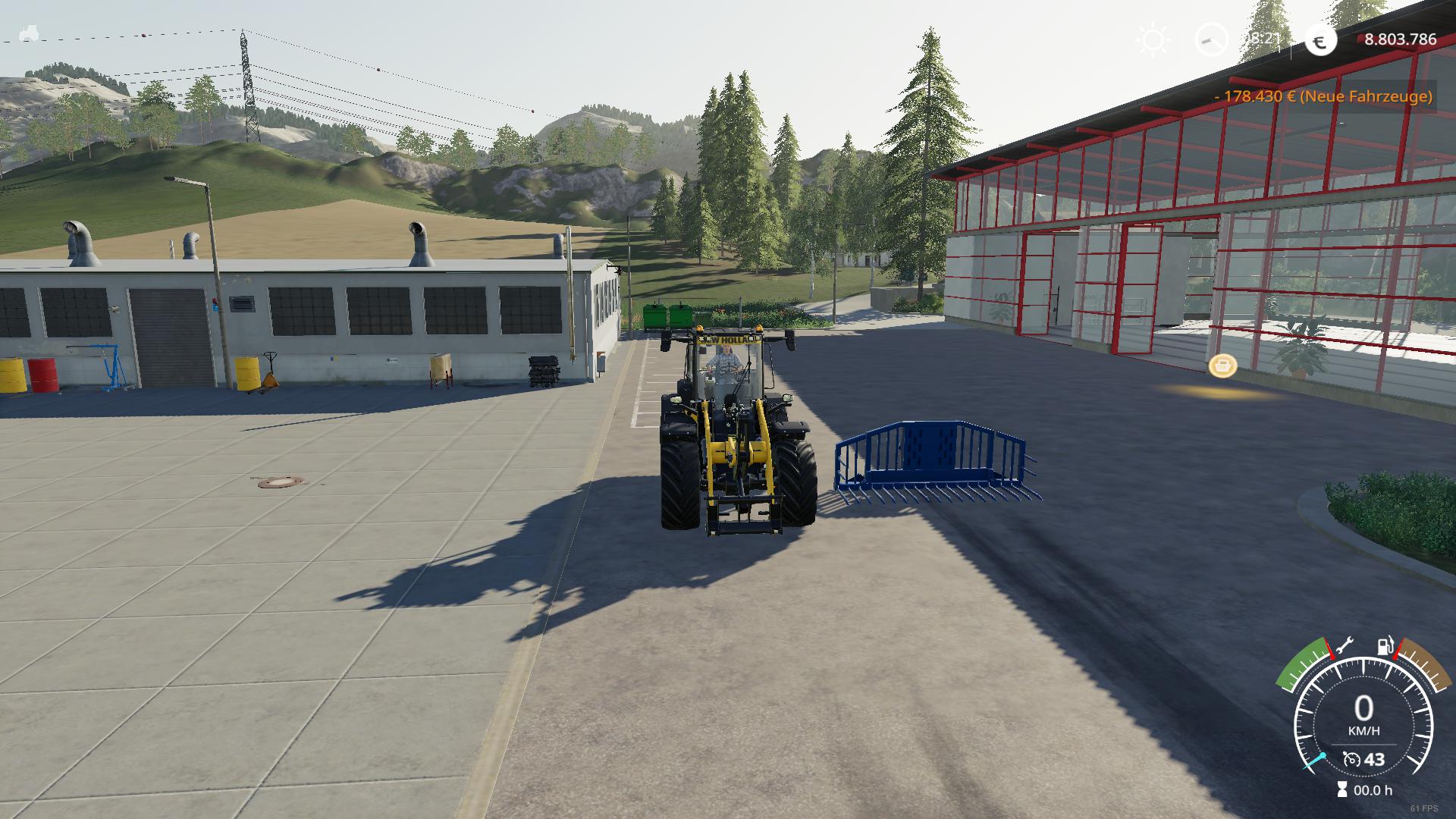 FS19 - Silagegabel (Capacity Selection) V1.2