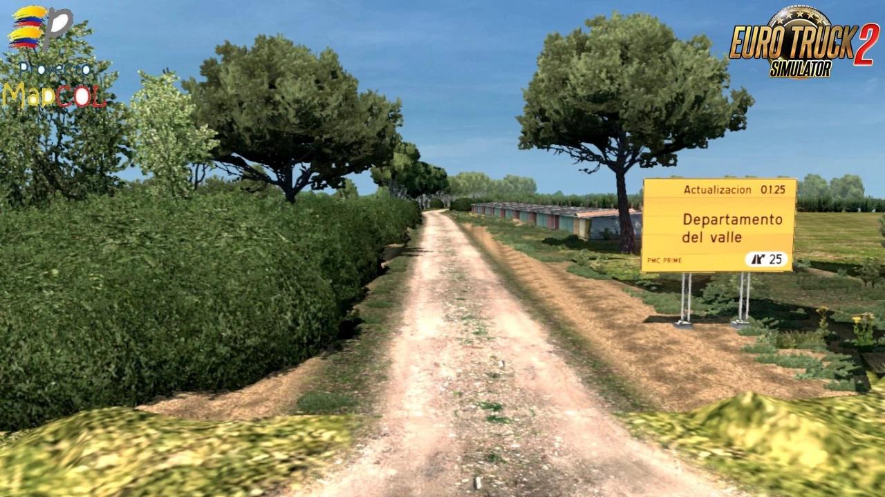 Colombia Proyecto Mapcol v1.1 (1.39.x) for ETS2