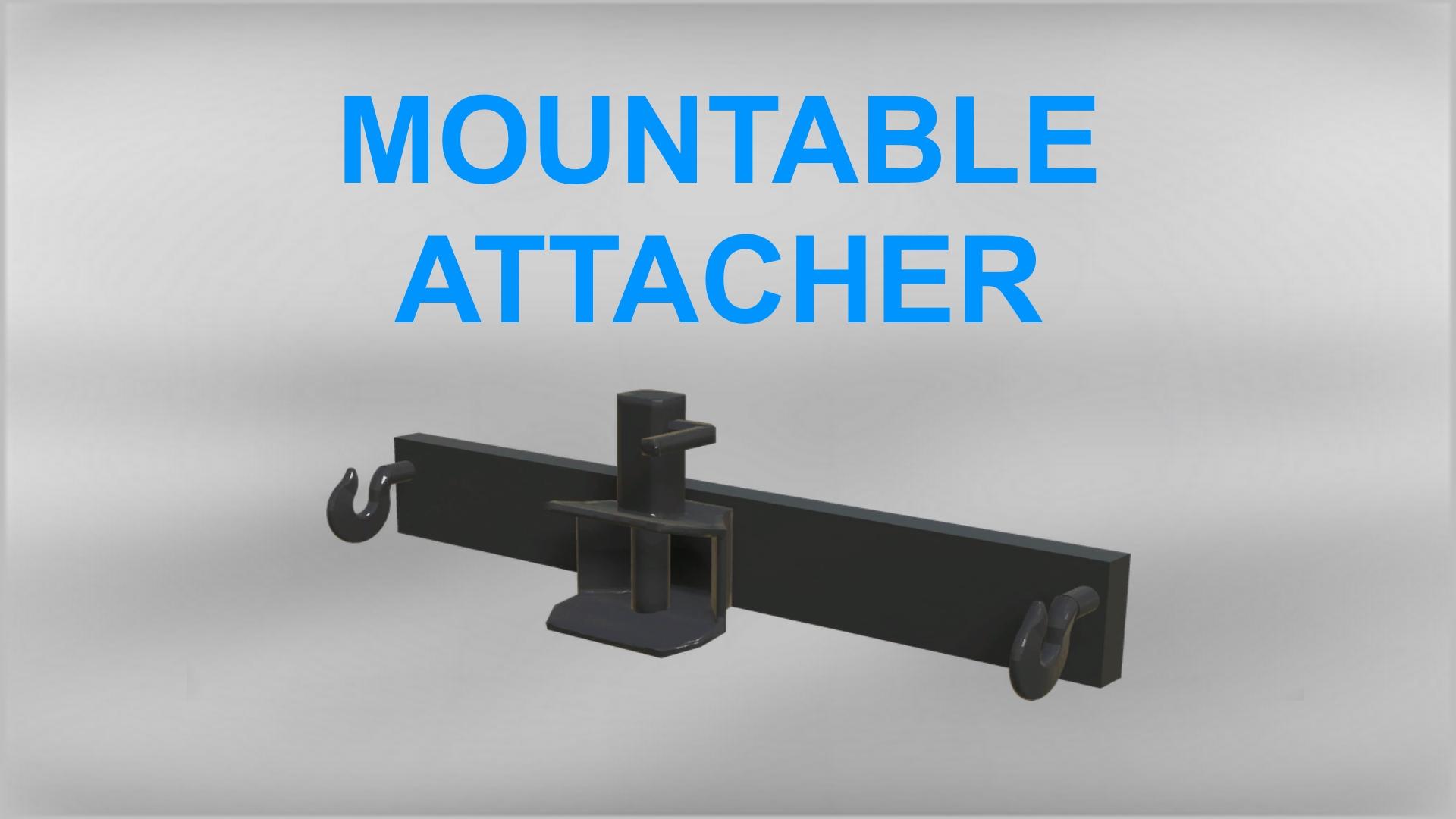 FS19 - Mountable Attacher V1.0