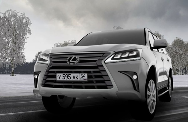 City Car Driving 1.5.9 - 2017 Lexus LX570