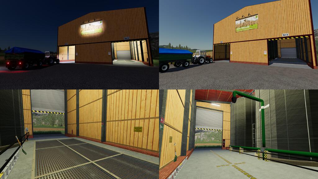 FS19 - Farm Hall Silo V1.0