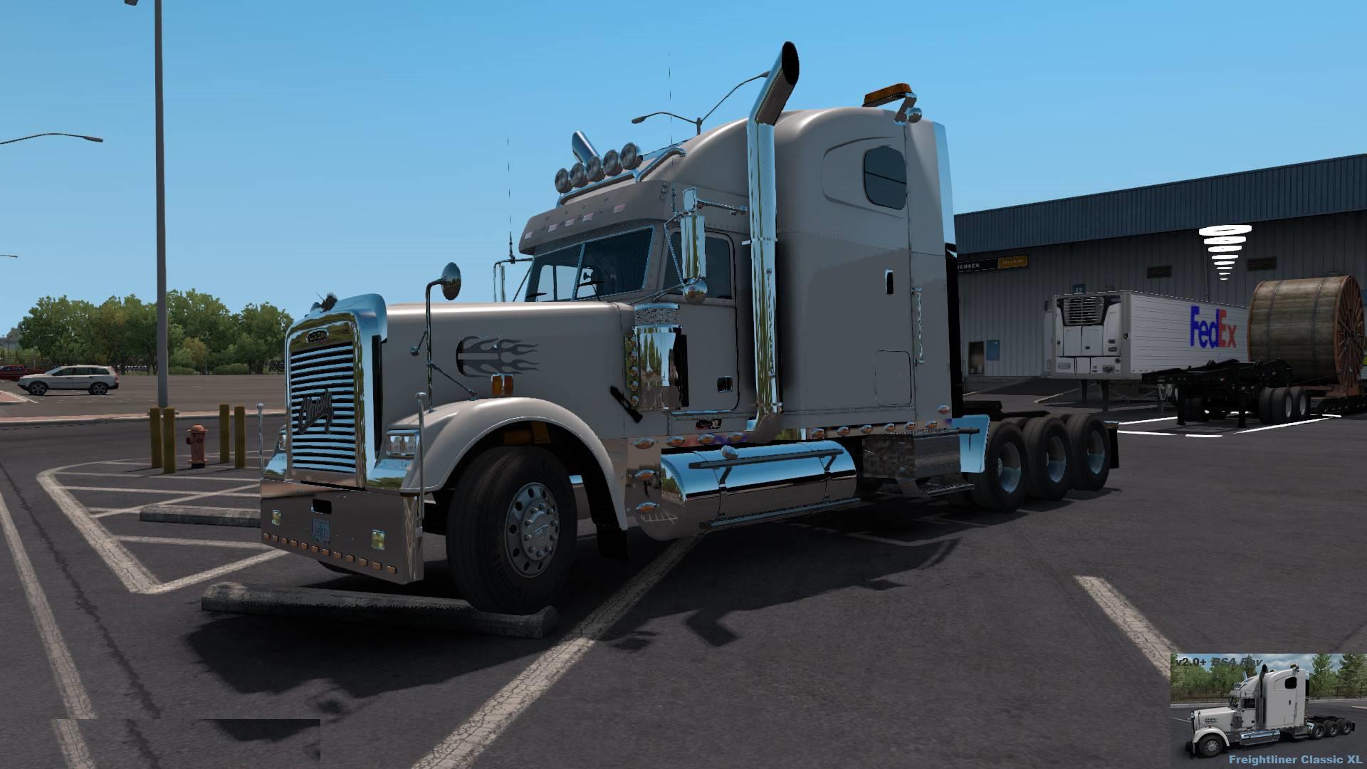 Ats Freightliner Classic Xl Truck V20 135 American Truck Simulator Modsclub