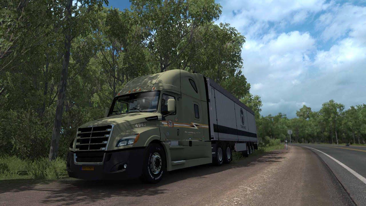 ETS2 - Freightliner Cascadia 2019 Truck V2.0 (1.36.x)
