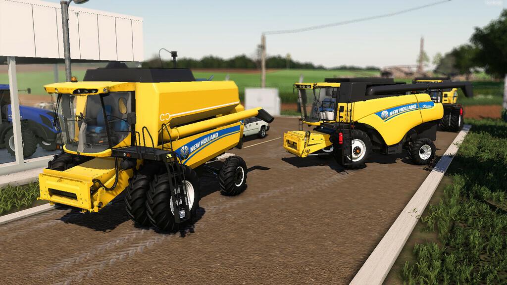 FS19 - New Holland CR5080 And TX 5.90 Harvester V2.0