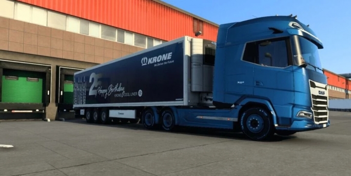 ETS2 - DAF XG+ Chassis Addon V1.2 (1.40.x)