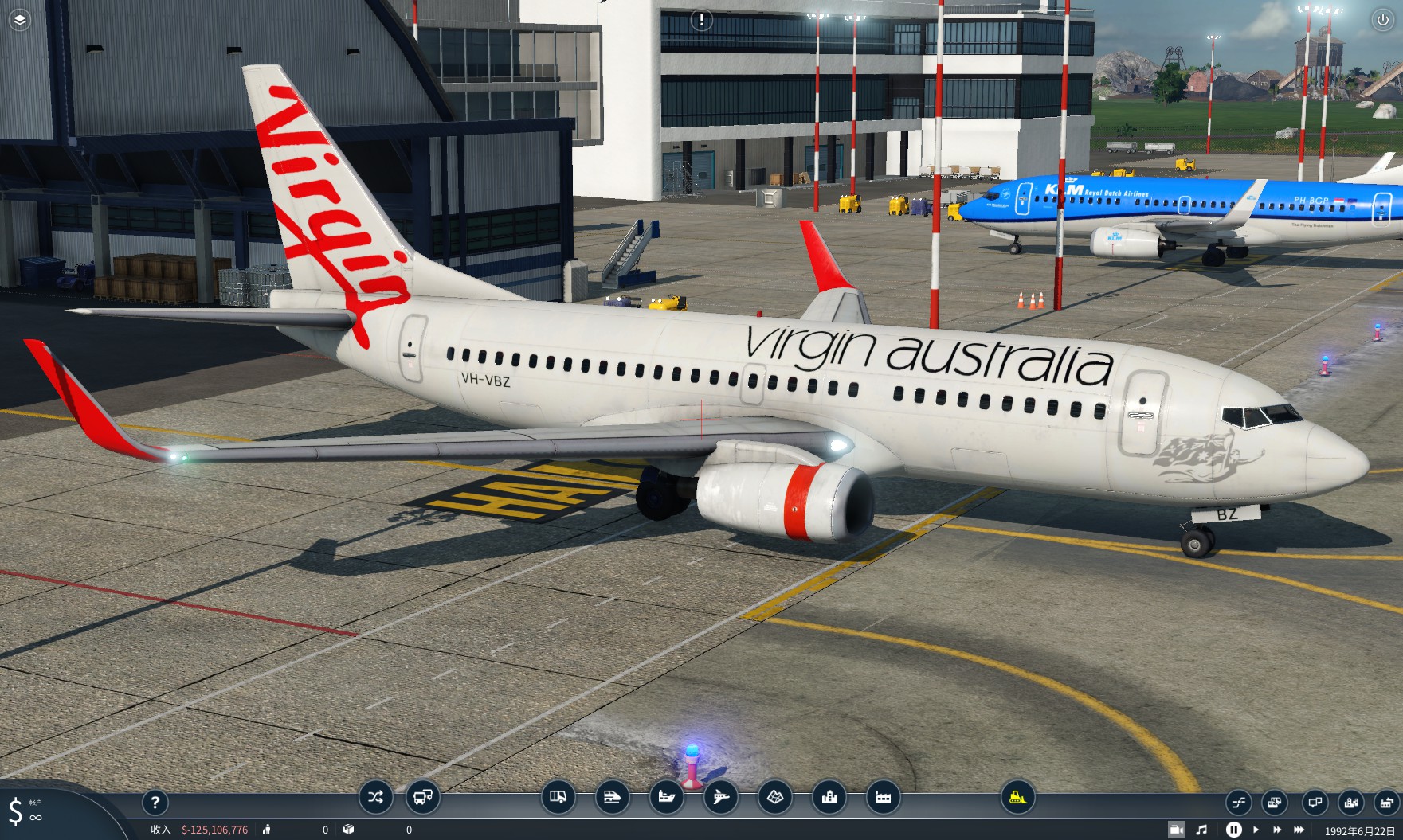 Transport Fever 2 - Virgin Australia Boeing 737-700