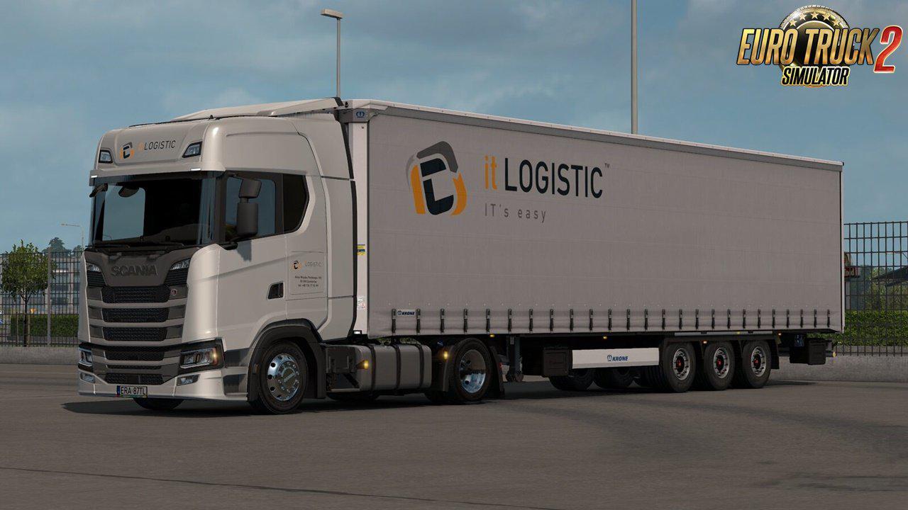 Ets Krone Megaliner Skin Pack V X Euro Truck Simulator Mods Club