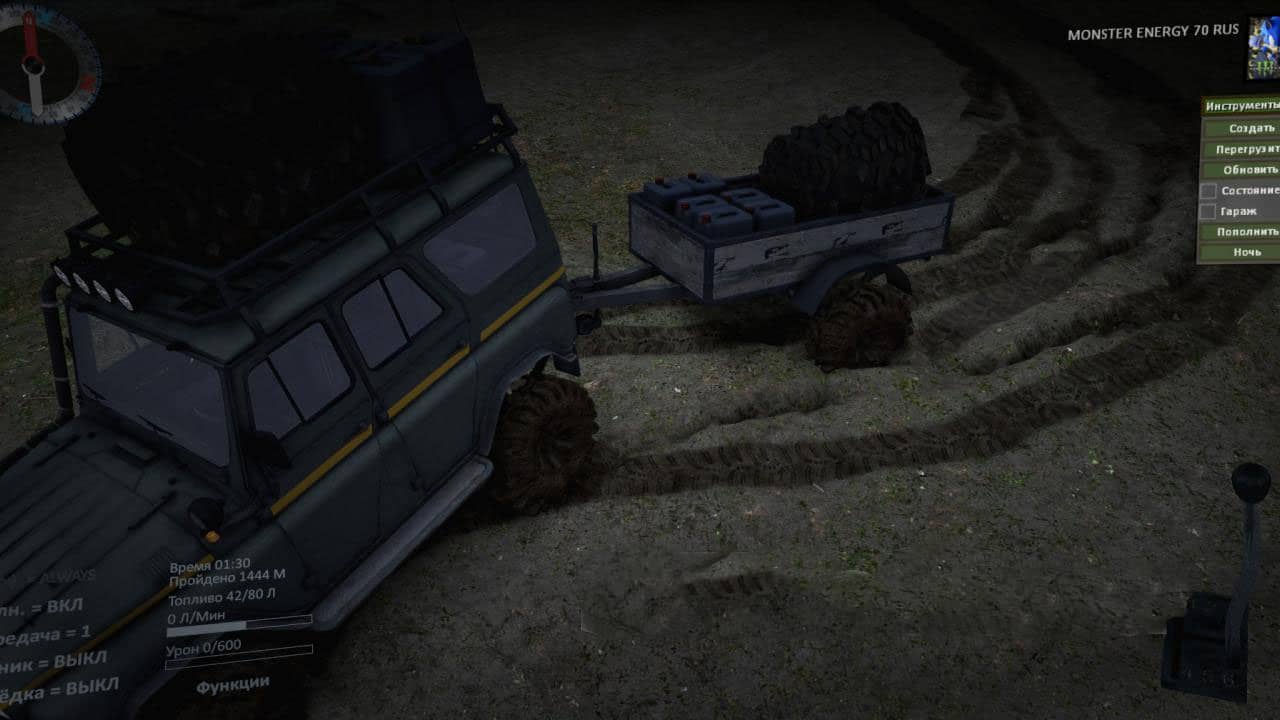 Spintires - Uaz 31514 70 Region Mod V1.1