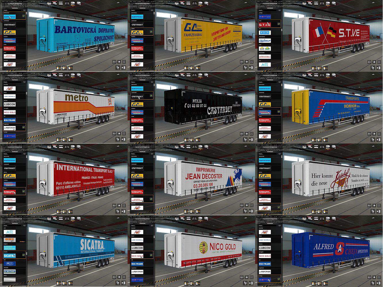 ETS2 - Skins for Owned Trailers (1.37.x)