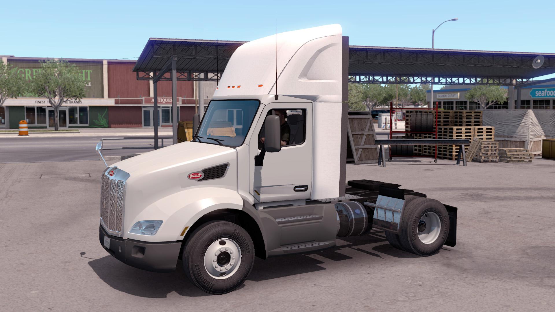 ATS - Plastic Sideskirt for the Peterbilt 579 (1.35.x)