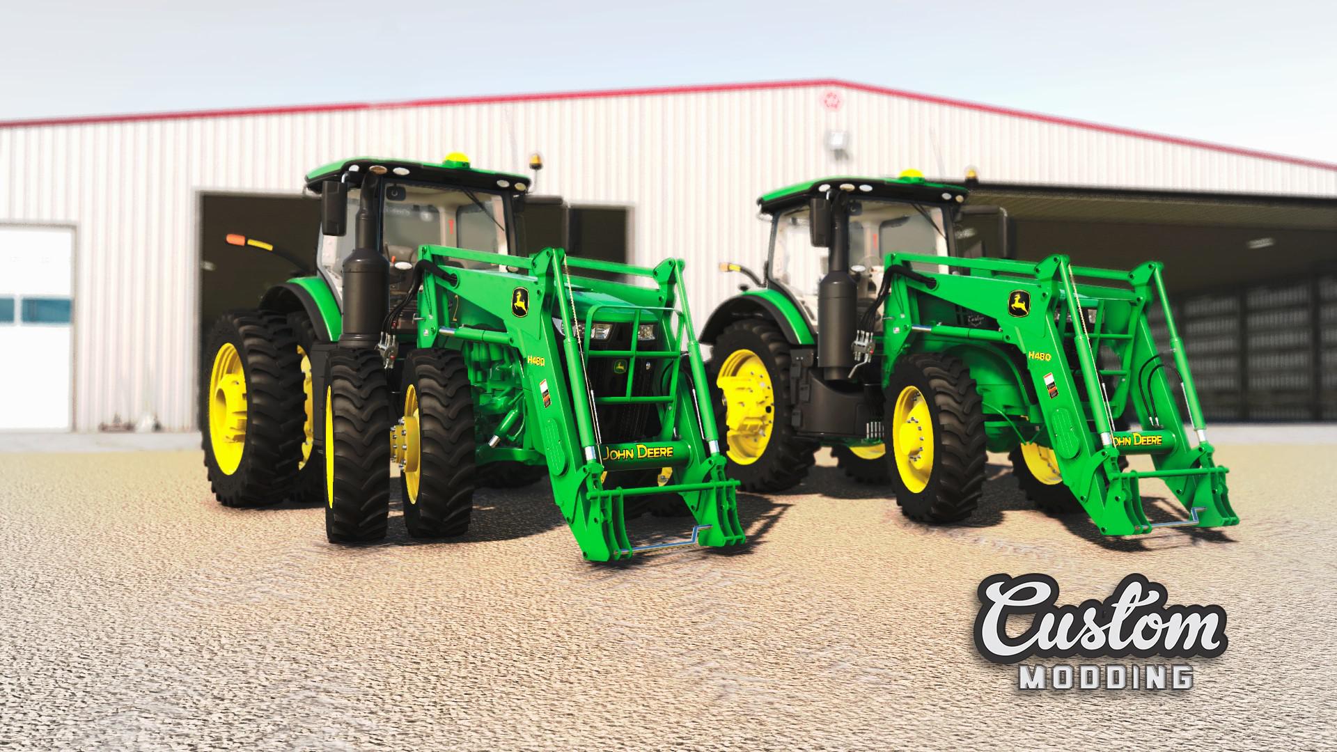 FS19 - John Deere 8R US Tractor V2.0
