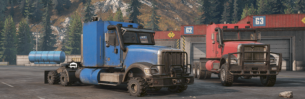 SnowRunner - NaviStar (Vanishing Paint) V1.0.1