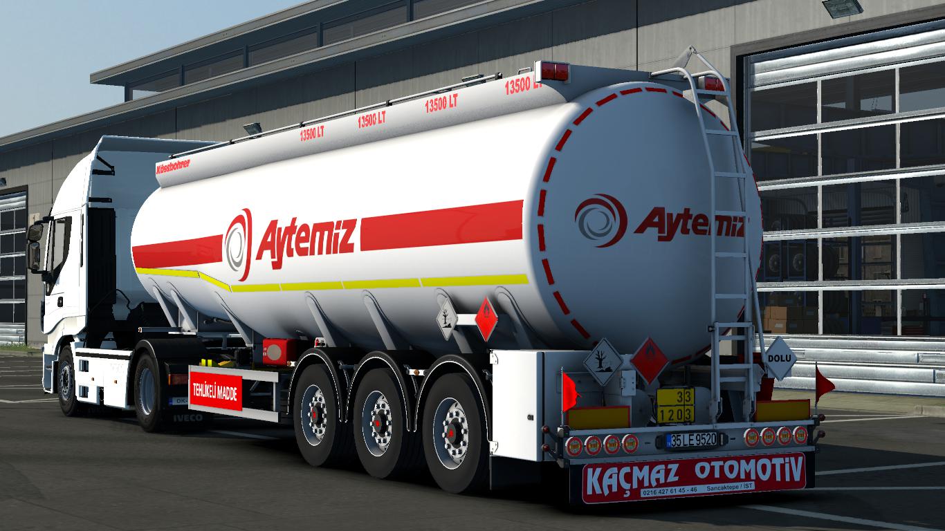 ETS2 -  Kassbohrer Tanker Trailer (1.37.x)