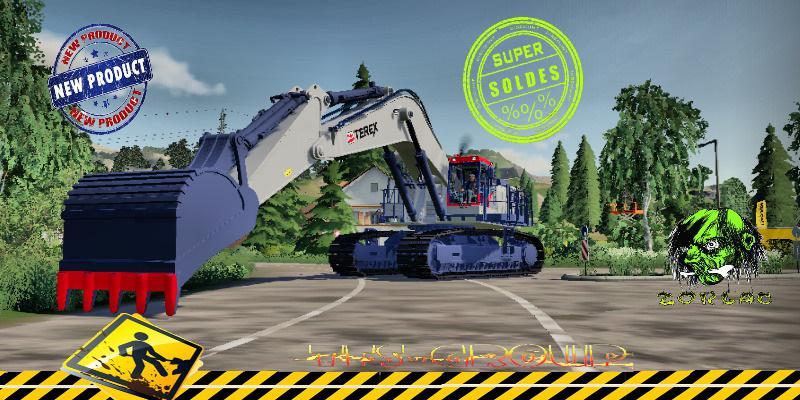 FS19 - Komatsu PC1800XL Terex V1.5