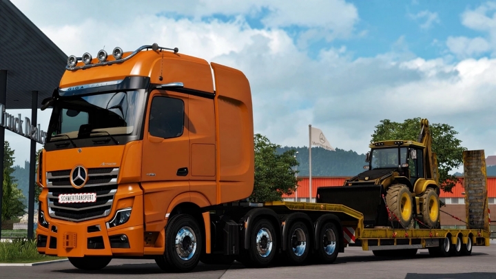 ETS2 - Mercedes-Benz New Actros 2019 V1.6 (1.40.x)
