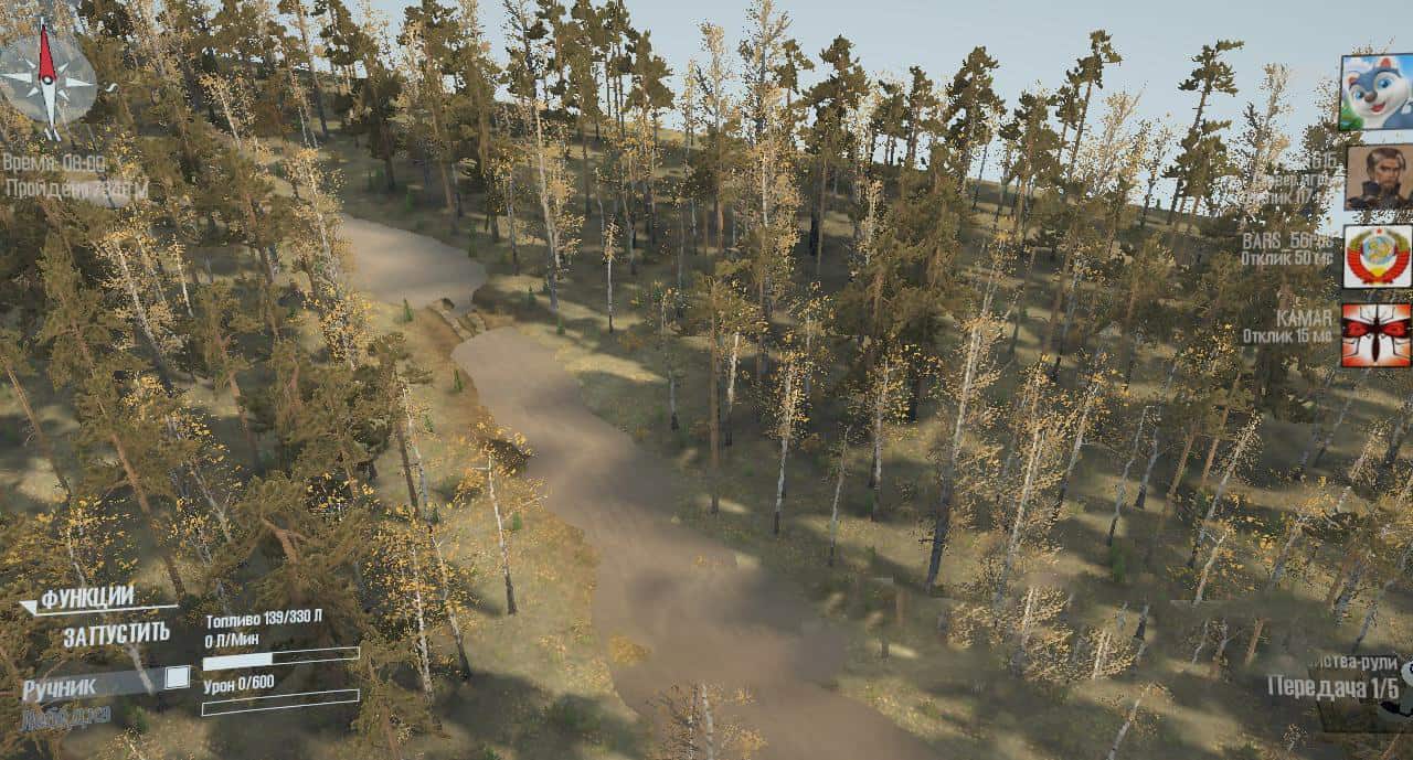 Spintires:Mudrunner - We Carry Wood 5 Map V1.0