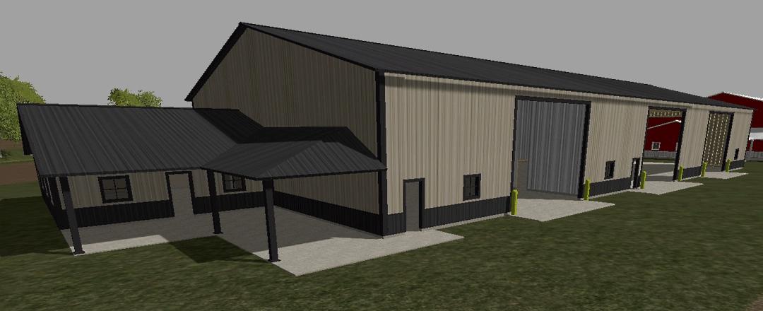 FS19 - 72x160 Shop V1.0
