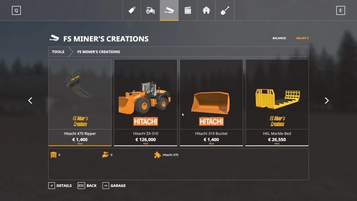 Fs Hitachi Zw Wheel Loader V Farming Simulator Mods Club