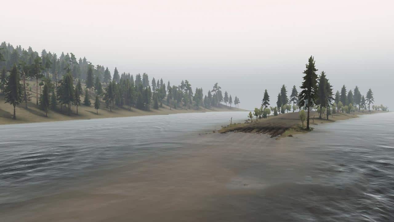 SnowRunner - River Map V1