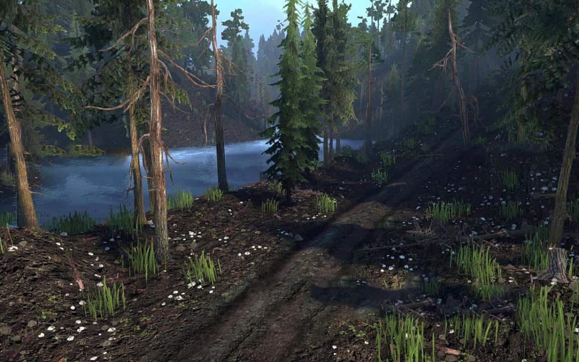 Spintires:Mudrunner - Chocolate Hills Map V1.0