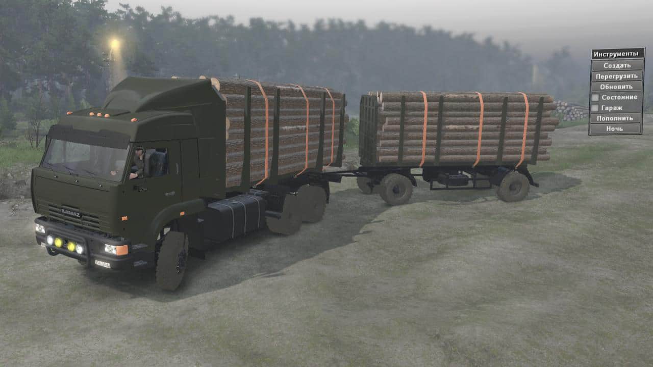 Spintires - KamAZ-65225 Truck V1.0