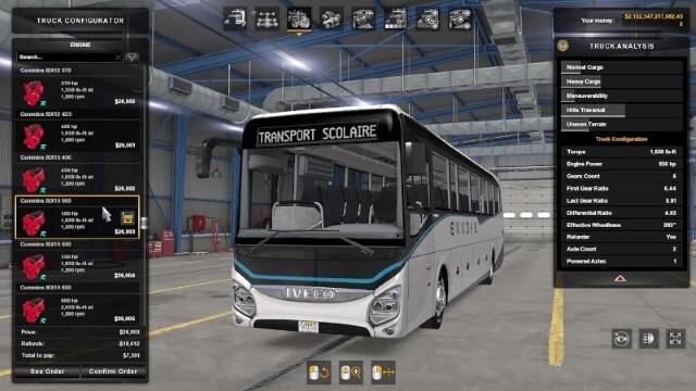 ATS - Iveco Evadys Mega Engine Pack (1.39.x)
