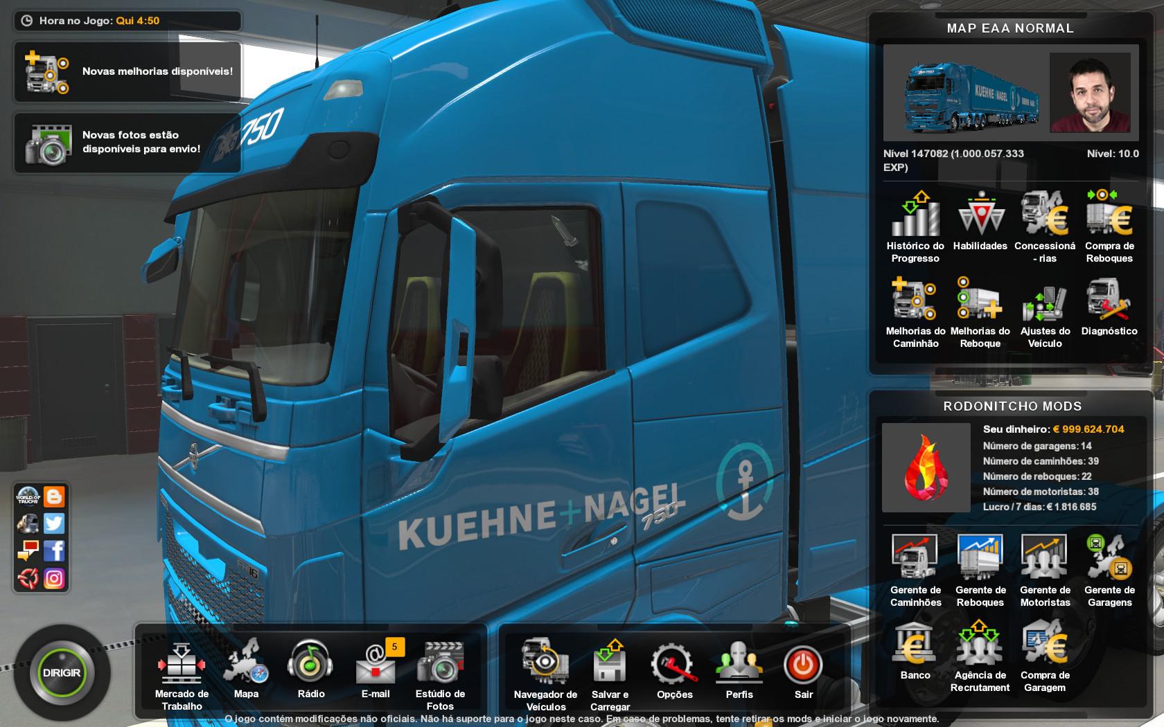 ETS2 - EAA Map 5.5 Profile Mod (1.38.x)