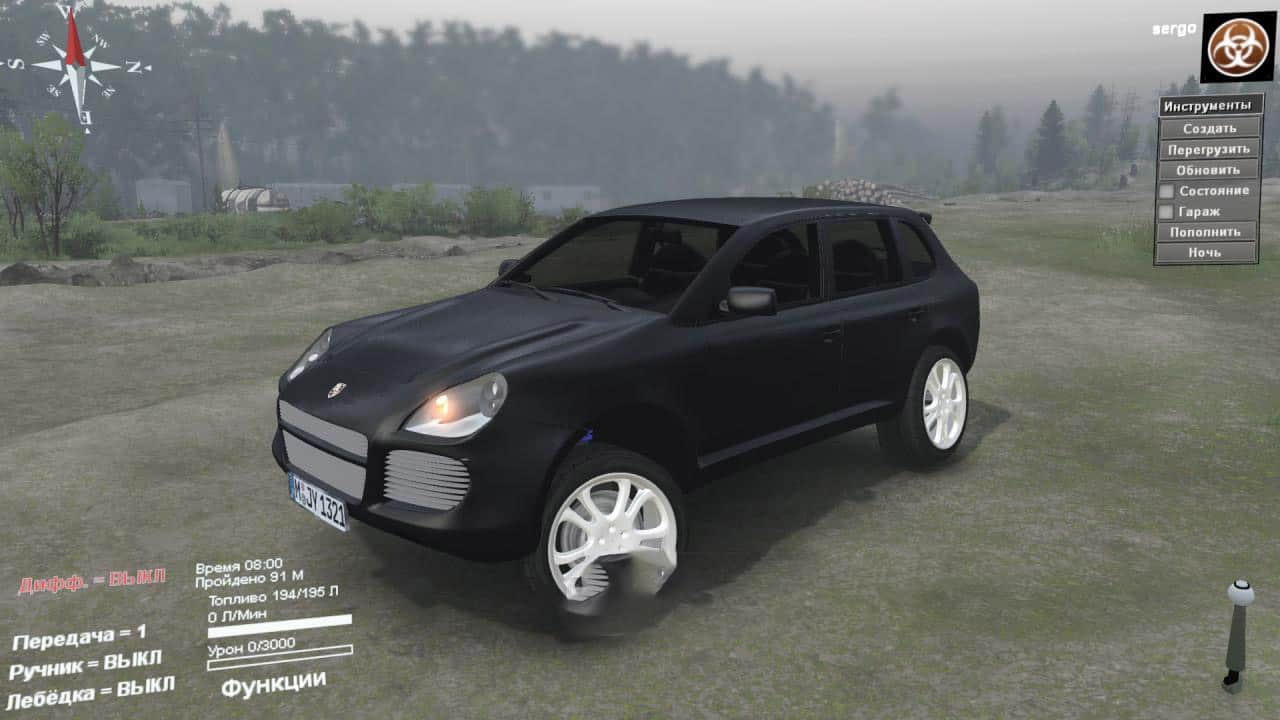 Spintires - Porsche Cayenne V1