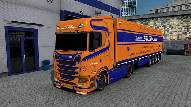 ETS2 - Sturm Transport Skin V1 (1.38.x)