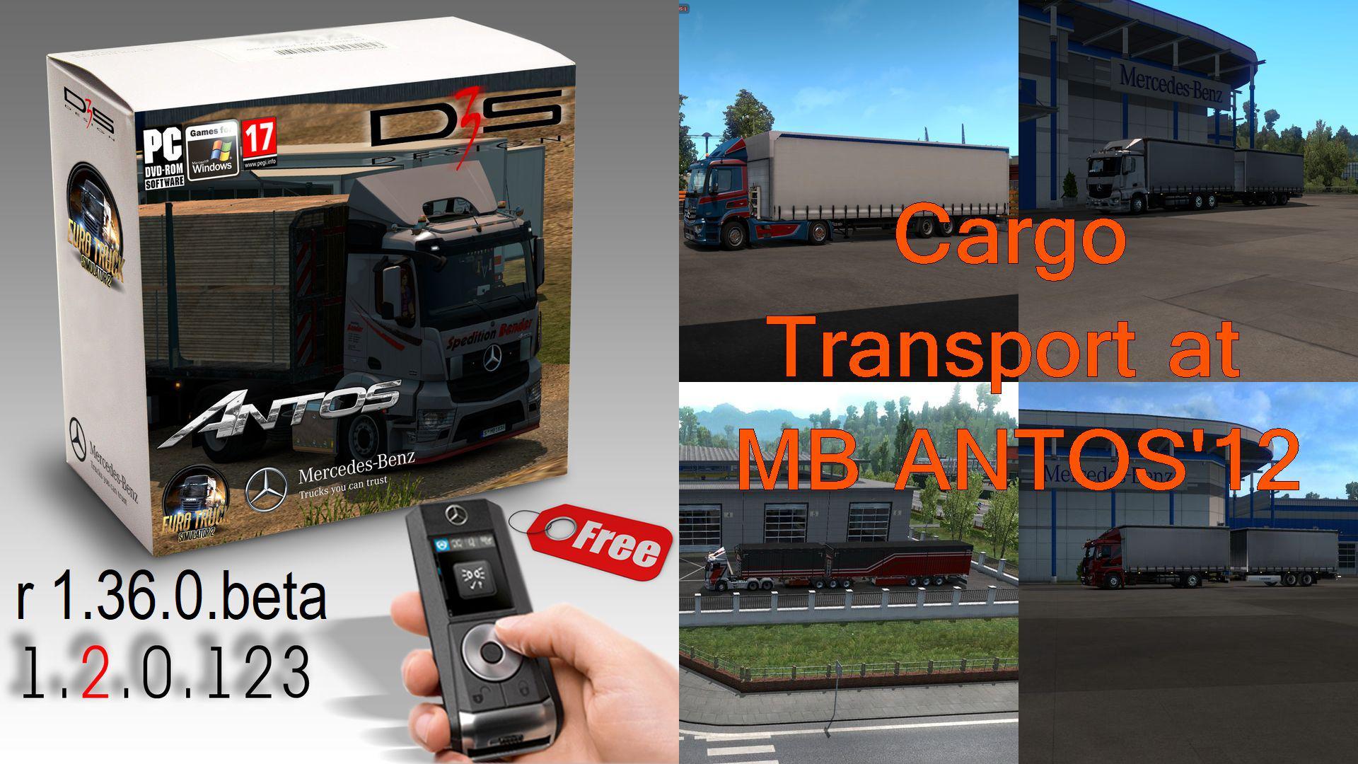 ETS2 - Mercedes-Benz Antos 12 R1.36.0 Beta
