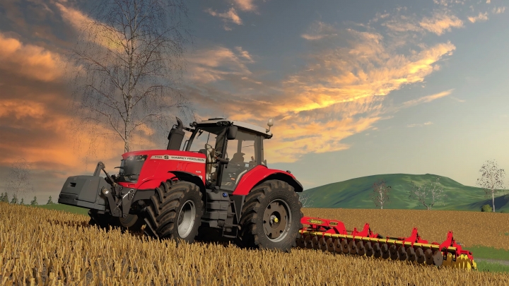 FS19 - Massey Ferguson 7700S Tractor V1.0