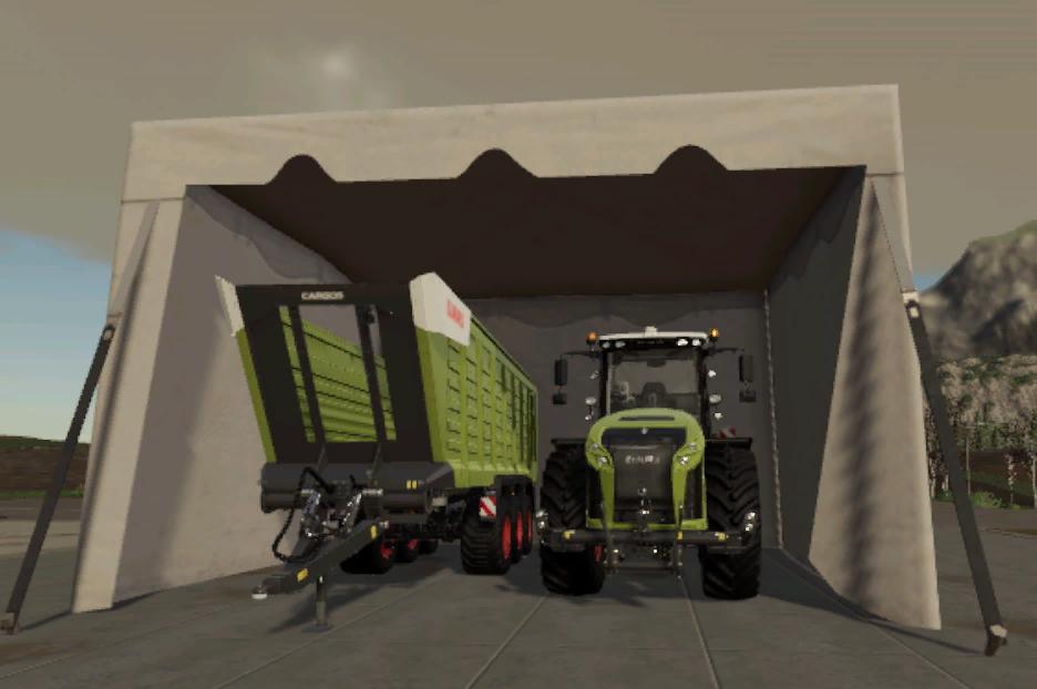 FS19 - Riesiges Zelt V1