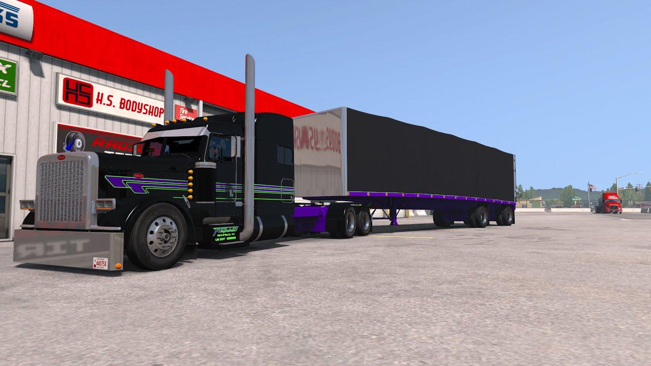 ATS - Custom Peterbilt 389 Truck V2.0 (1.38.x)