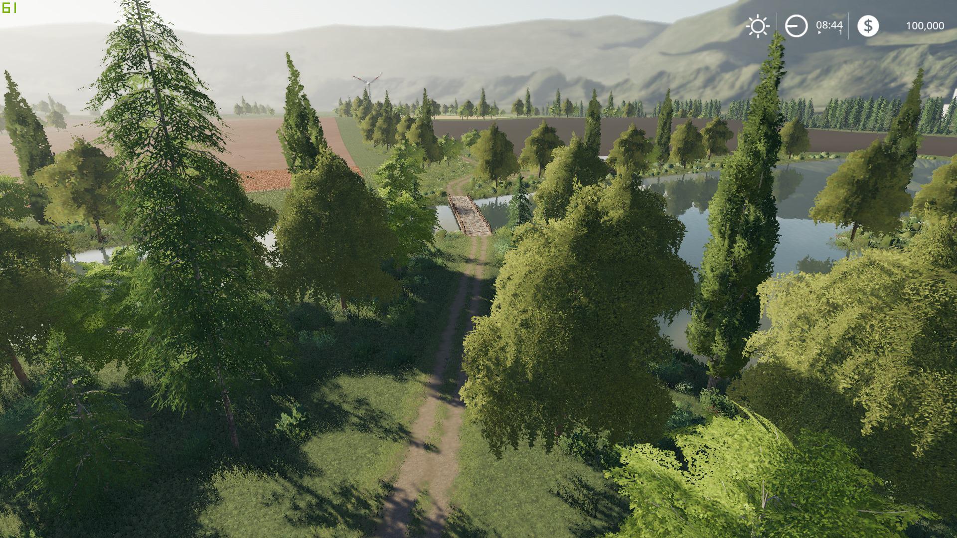 FS19 - Four Lakes Farm Map